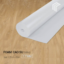 Foam Cao Su Trắng 1.7 mm