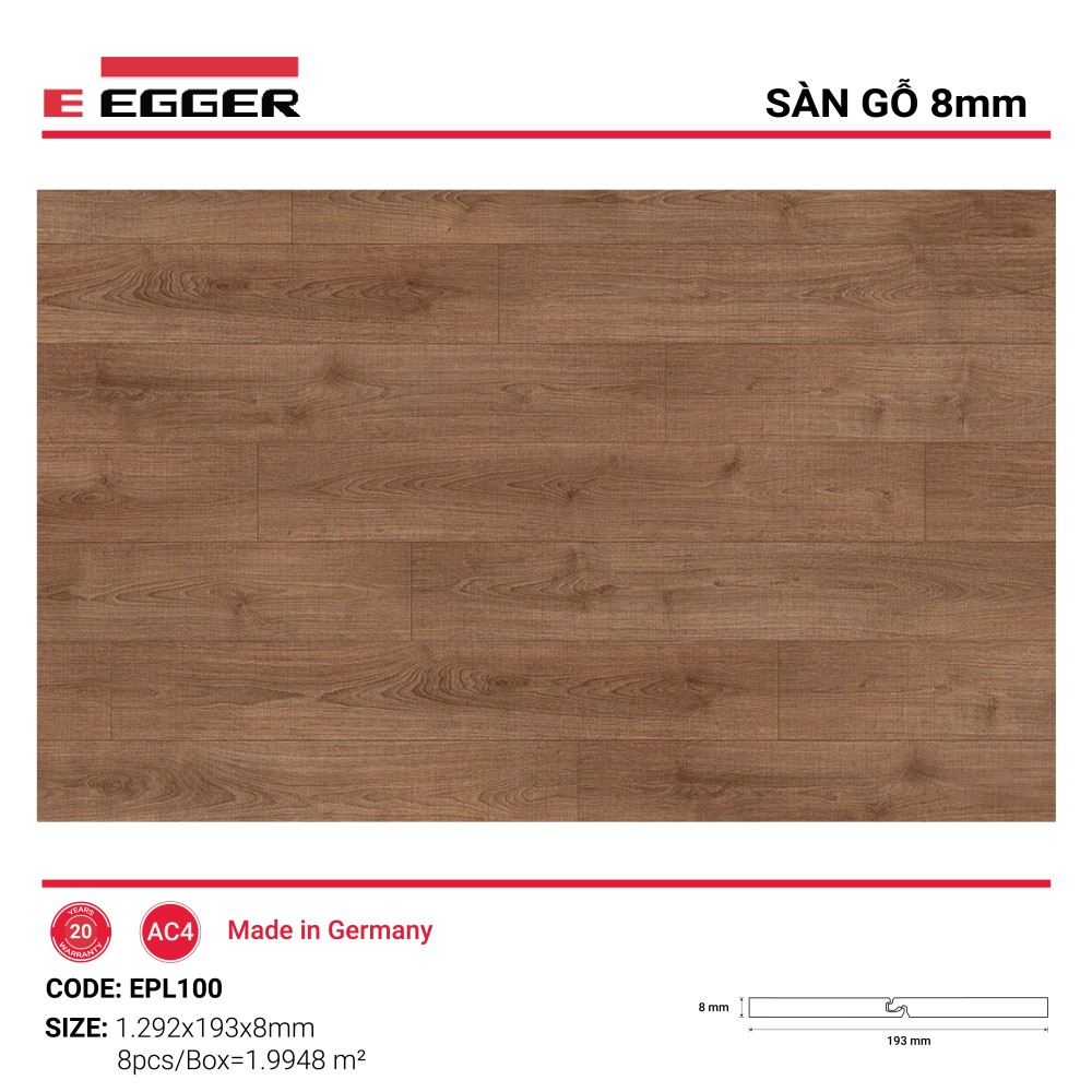 Sàn gỗ Egger EPL100