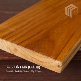 Gỗ Teak 22mm 