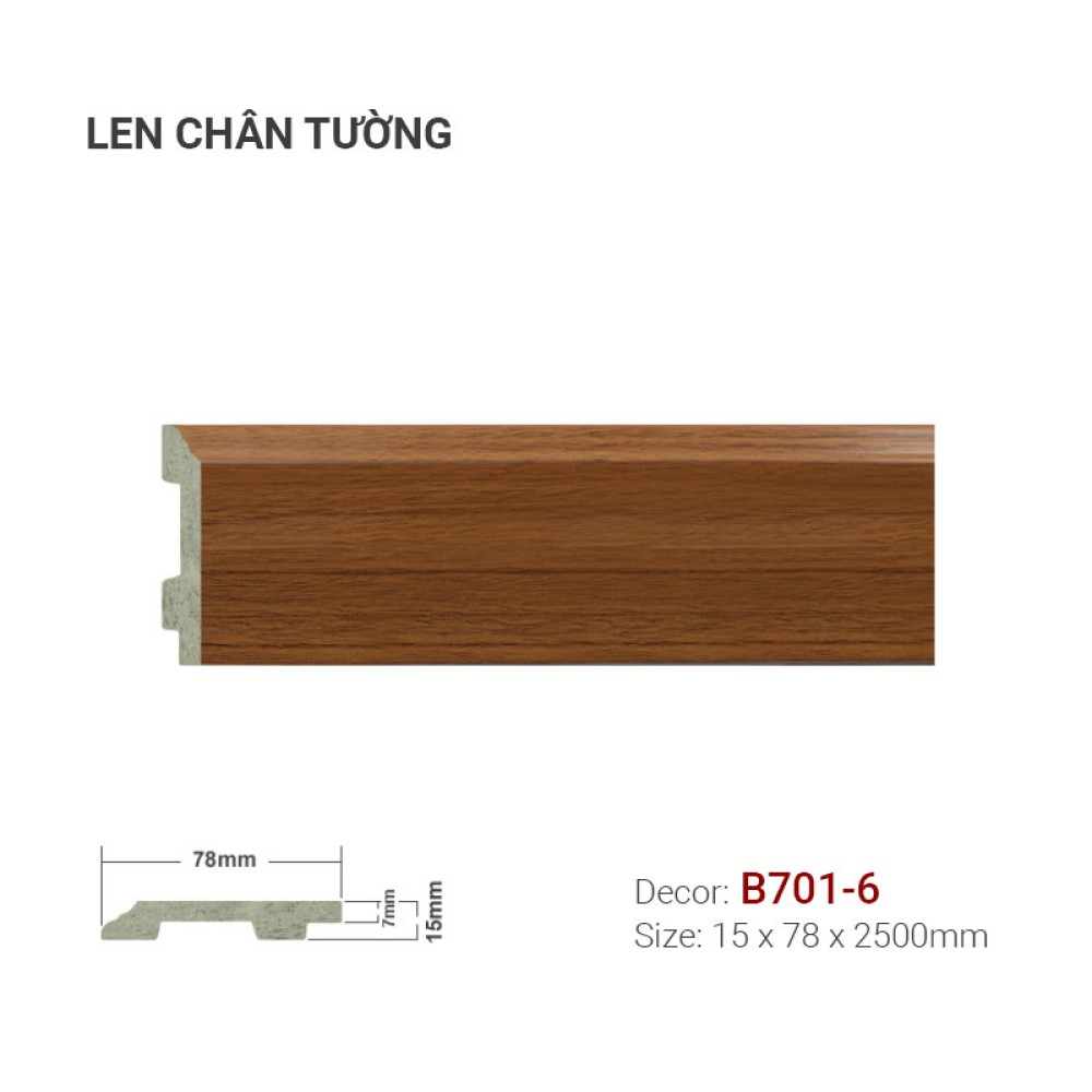 Len tường B701-6