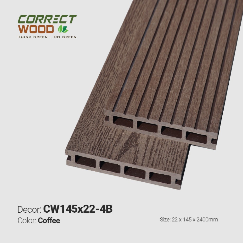 Sàn gỗ Correct Wood CW145x22-4B Coffee