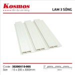 Tấm ốp lam sóng Komos 3S200X15-005