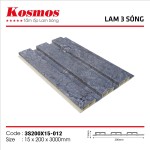 Tấm ốp lam sóng Komos 3S200X15-012