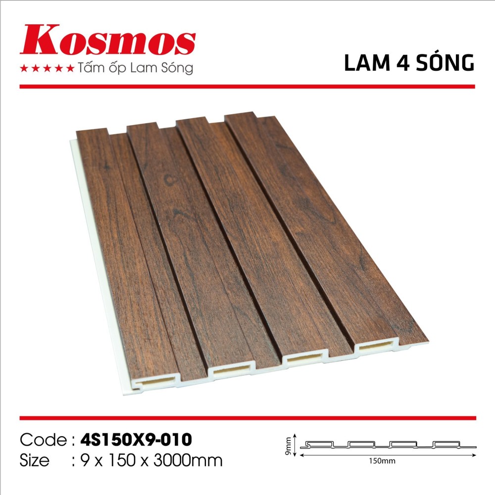 Tấm ốp lam sóng Kosmos 4S150X9-010