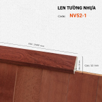 Len tường nhựa NV52-1