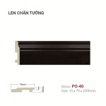 Len tường nhựa PO-40