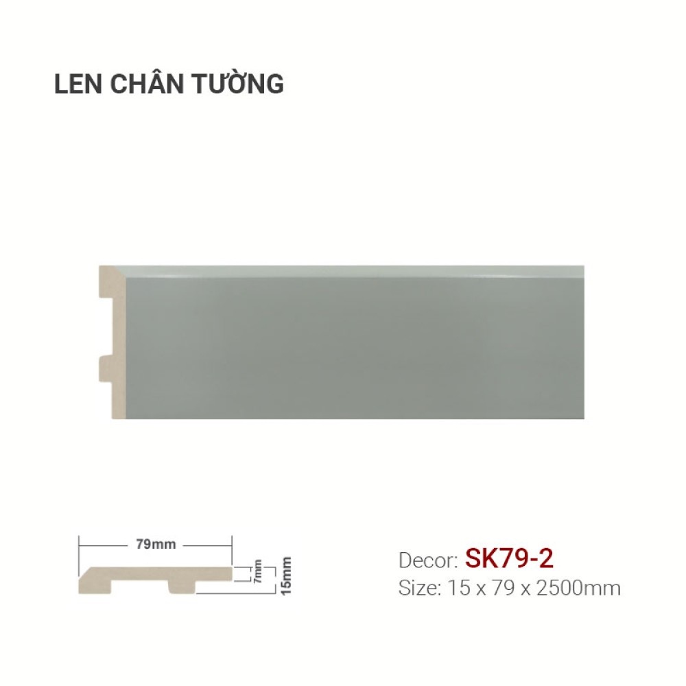 Len tường nhựa SK79-2