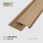 Correct Wood CW100x16 TD05 Teak