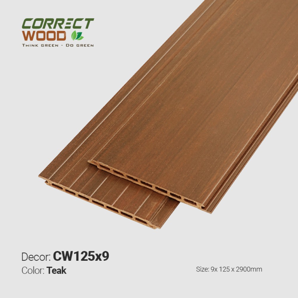 Correct Wood CW125x9 Teak