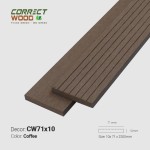 Correct Wood CW71x10 Coffee