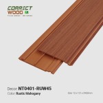 Correct Wood NT040 RUW45 Rustic Mahogany