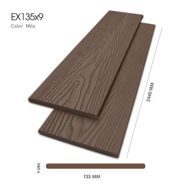 Gỗ Nhựa 3D Exwood EX135x9-Milo