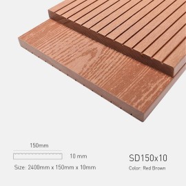 Thanh ốp SD150x10 Redbrown