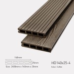 Sàn gỗ AWood HD140x25-4 Coffee