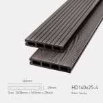 Sàn gỗ AWood HD140x25-4 Socola