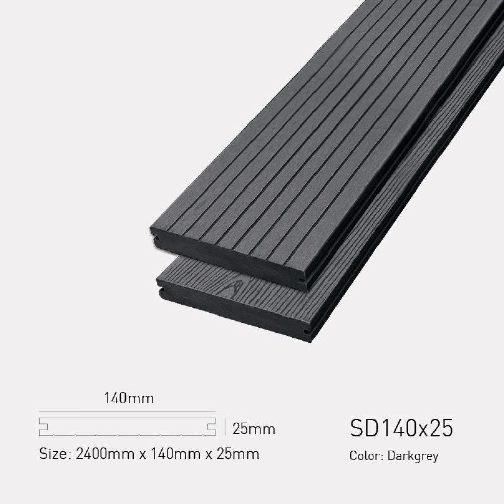 Sàn gỗ AWood SD140x25 Darkgrey