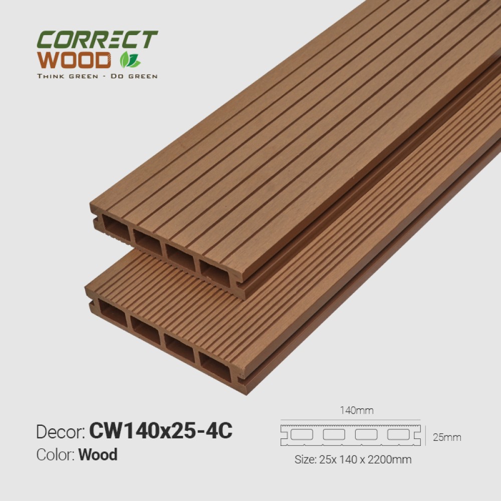 Sàn gỗ Correct Wood CW140X25-4C Wood