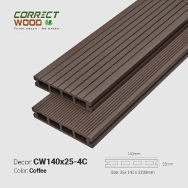 Sàn gỗ Correct Wood CW140X25-4C Coffee