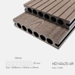 Sàn gỗ nhựa HD140x25_6R Coffee