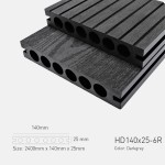 Sàn gỗ nhựa HD140x25_6R Dark grey