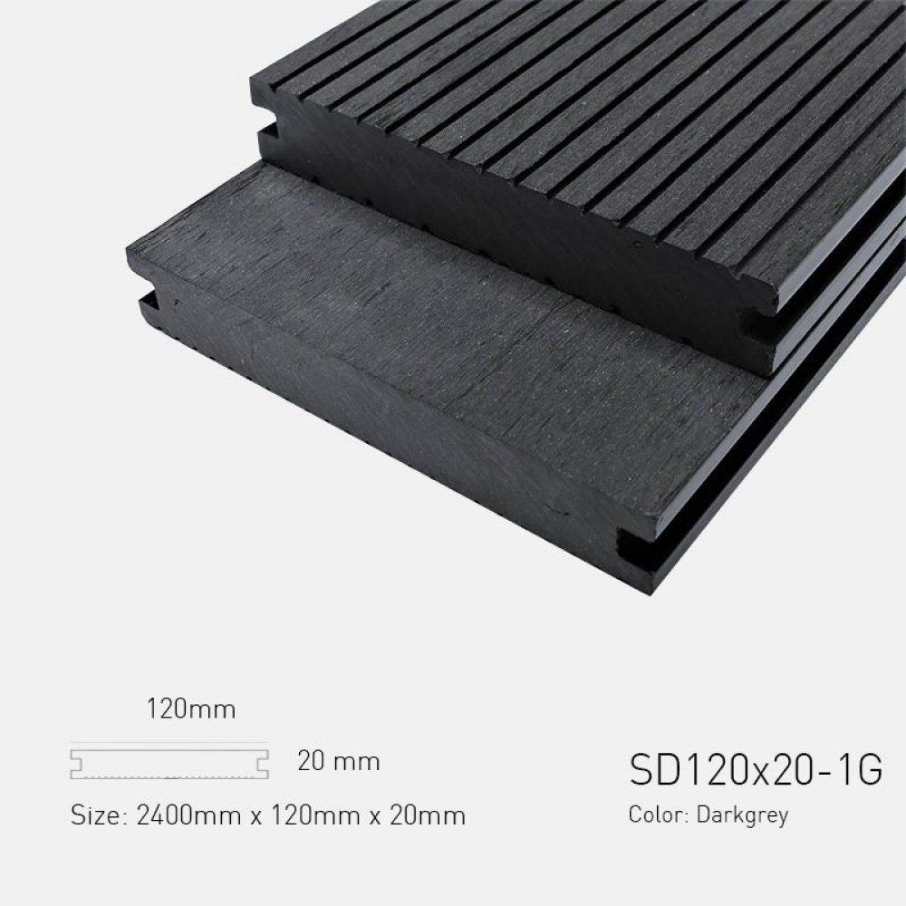 Sàn gỗ nhựa SD120x20_1G Dark grey