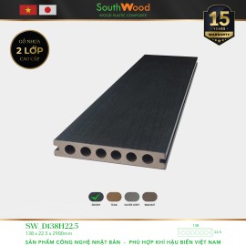 Sàn gỗ Southwood SW D138H225 Ebony