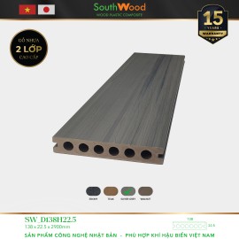 Sàn gỗ Southwood SW D138H225 Silver Grey