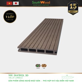 Sàn gỗ Southwood SW D145H21-3D Coffee