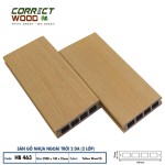 Sàn Gỗ Nhựa Ngoài Trời Correct Wood 2 Lớp HB 463