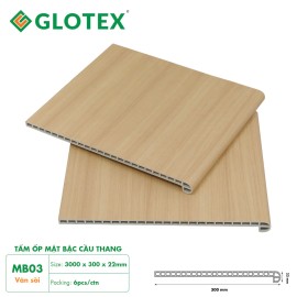 Mặt Bậc Cầu Thang Vân Sồi Glotex MB03