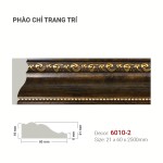 Phào Chỉ Trang Trí 6010-2