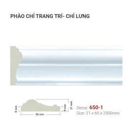 Phào Chỉ Trang Trí 650-1