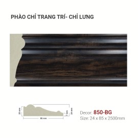 Phào Chỉ Trang Trí 850-BG Phào Chỉ Trang Trí 850-BG