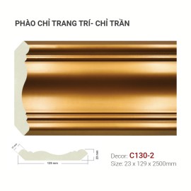 Phào Chỉ Trang Trí C130-2