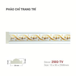 Phào Chỉ Trang Trí 2502-TV