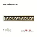 Phào Chỉ Trang Trí 2503-BG