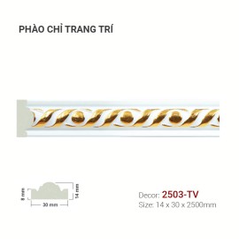 Phào Chỉ Trang Trí 2503-TV Phào Chỉ Trang Trí 2503-TV
