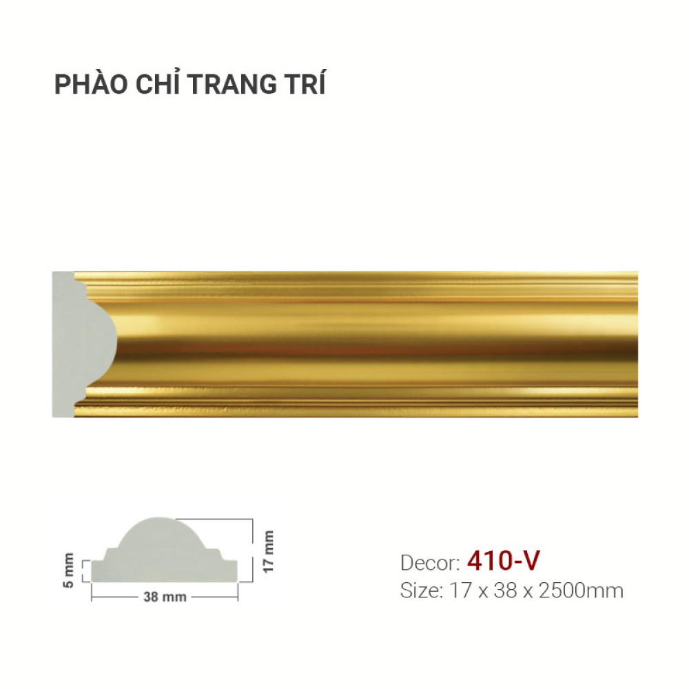 Phào Chỉ Trang Trí 410-V