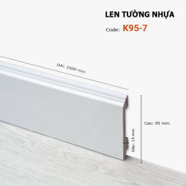 Len Tường Nhựa K95-7