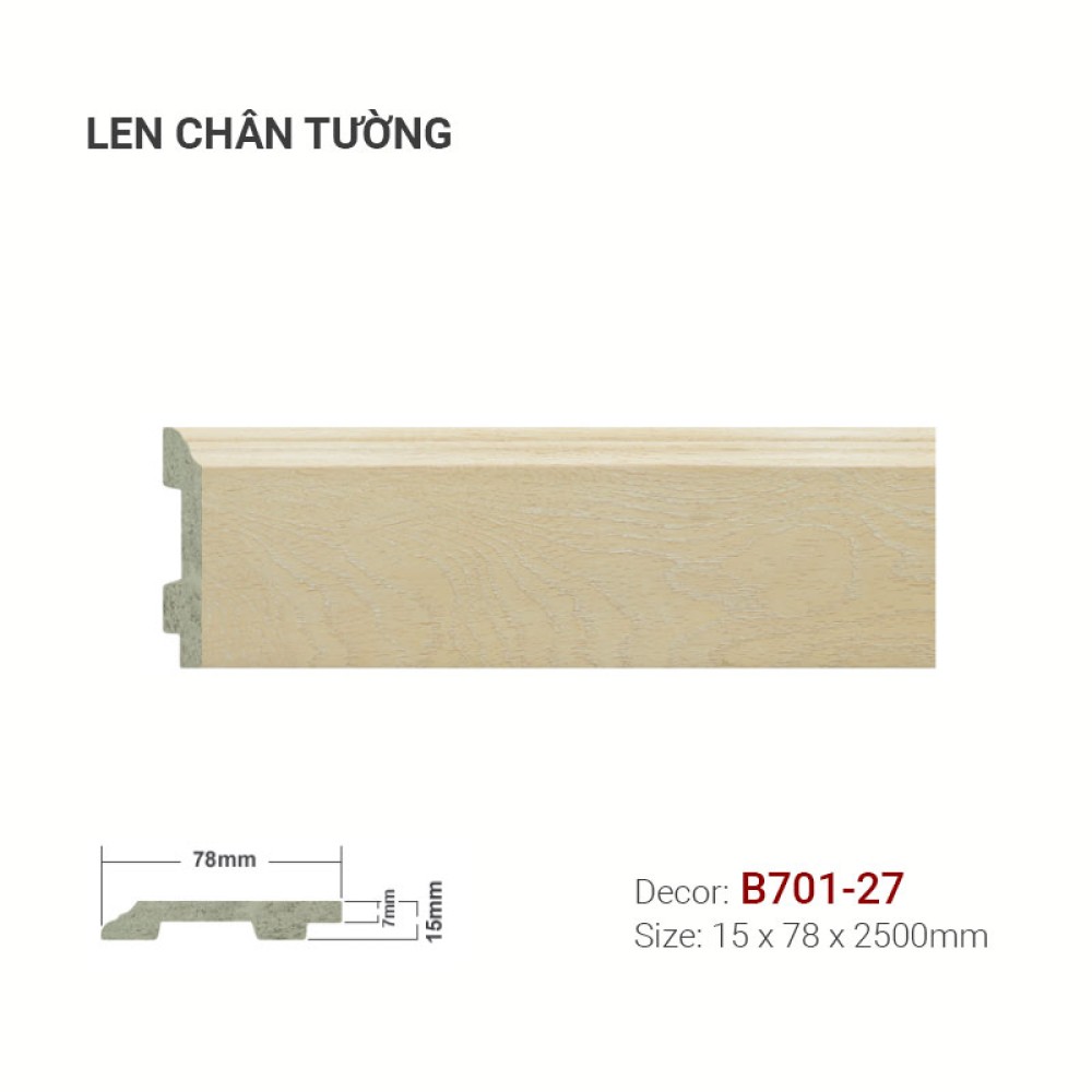 Len Tường B701-27