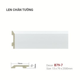 Len Tường Nhựa B79-7