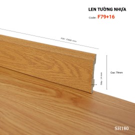 Len Tường Nhựa F79+16