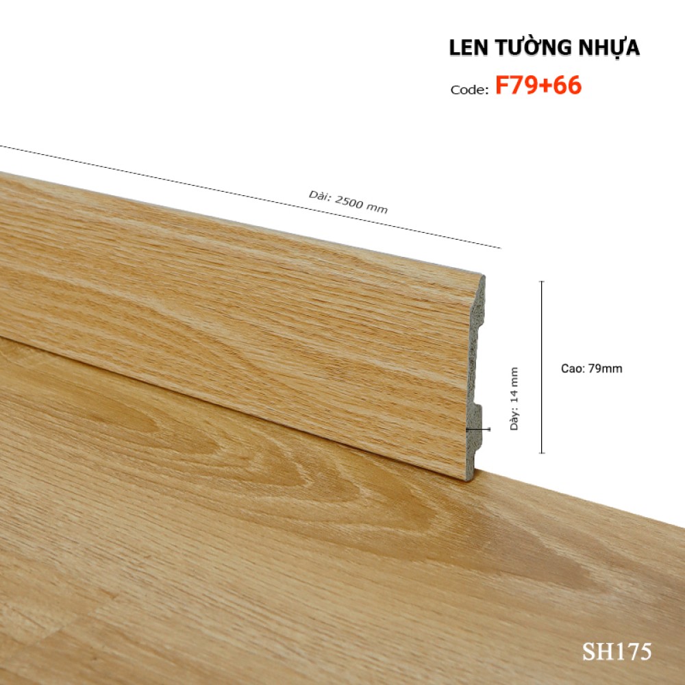 Len Tường Nhựa F79+66