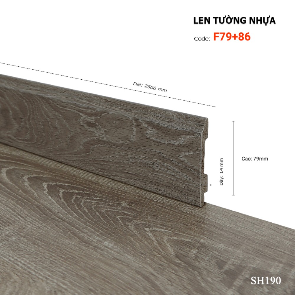 Len Tường Nhựa F79+86