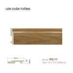 Len Tường Nhựa PO-11