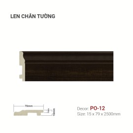 Len Tường Nhựa PO-12 Len Tường Nhựa PO-12