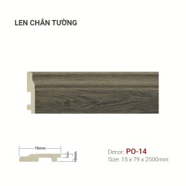 Len Tường Nhựa PO-14 Len Tường Nhựa PO-14
