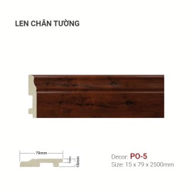 Len Tường Nhựa PO-5 Len Tường Nhựa PO-5