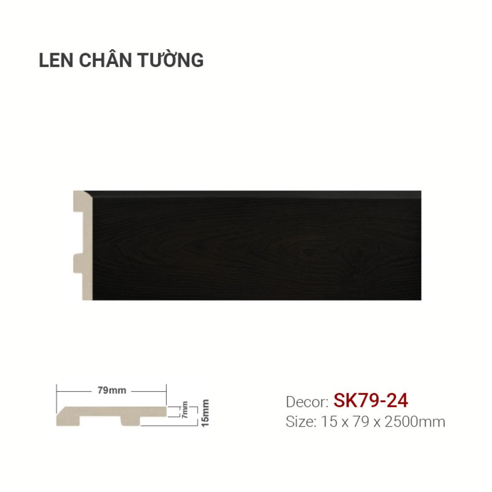 Len Tường Nhựa SK79-24