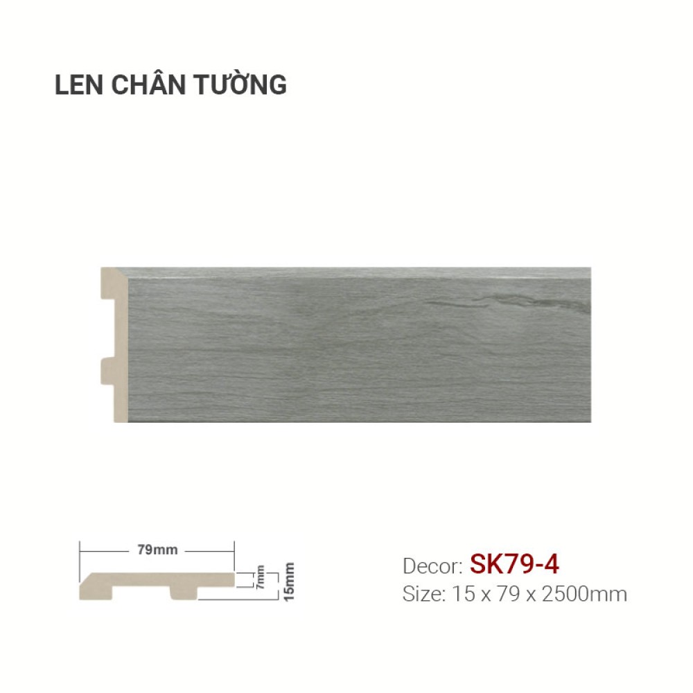 Len Tường Nhựa SK79-4